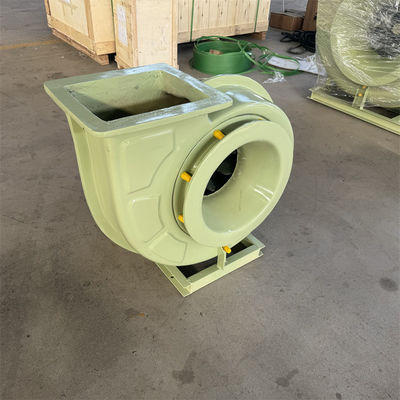 مروحة طرد مركزي من FRP 18.5KW مروحة إزالة الغبار من محرك سيمنز 1000-15000 M3/H