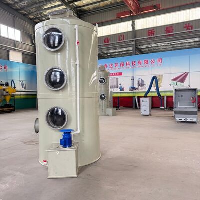 Industrial exhaust gas PP demisting tower